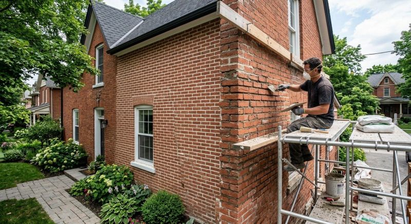 Brick Restoration in Weatogue, CT