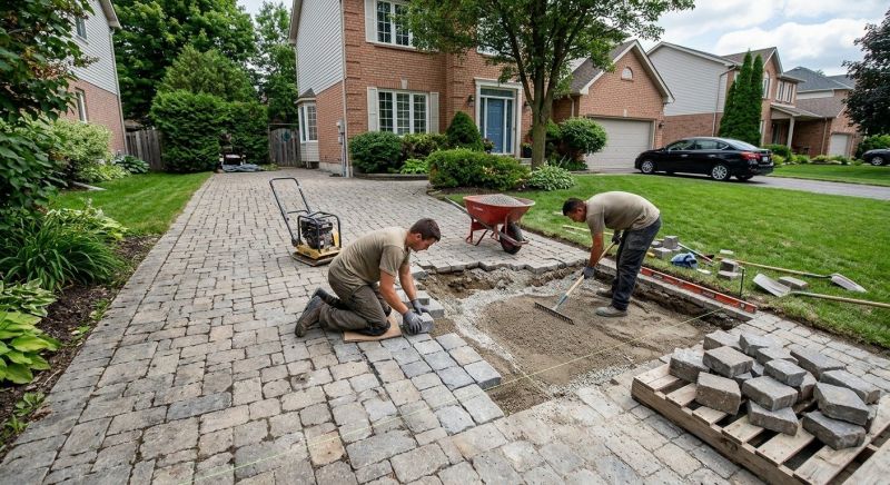 Brick Driveway Repair in West Hartford, CT