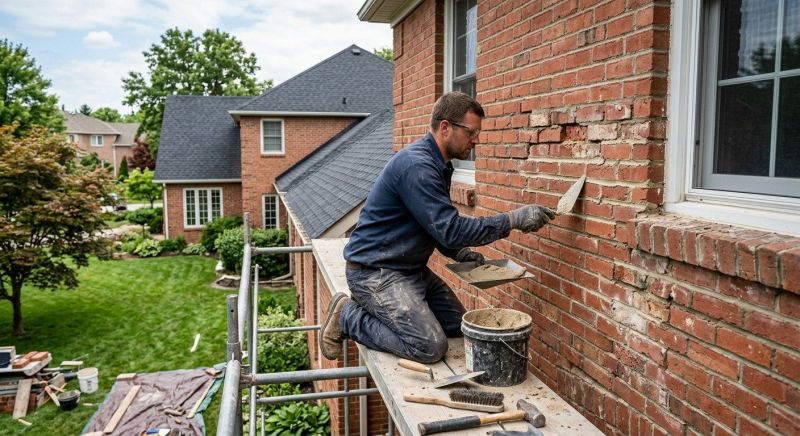 Brick Flatwork Repair in North Canton, CT
