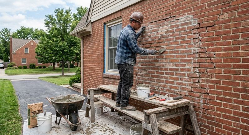 Brick Flatwork Repair in Southington, CT