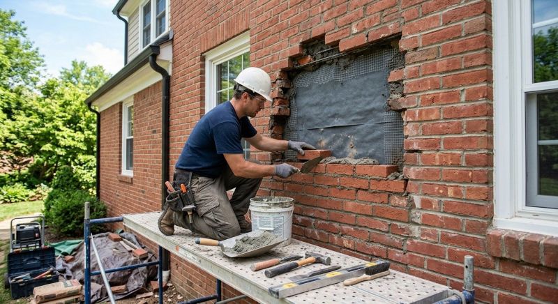 Brick Flatwork Repair in Southwick, MA
