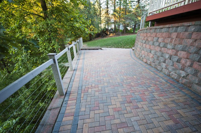 Brick Hardscape Installation in East Hampton, CT