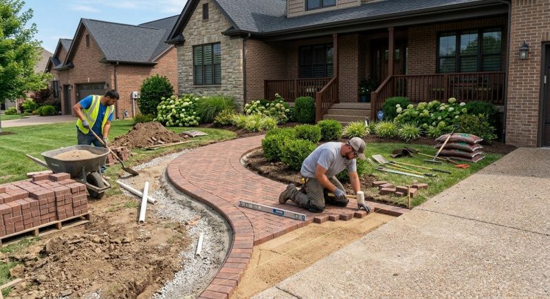 Brick Hardscaping Installation in Coventry, CT