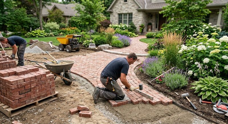 Brick Landscaping Service in South Windsor, CT