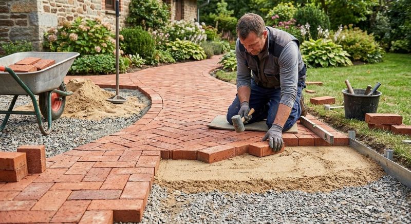 Brick Paving Installation in Southington, CT
