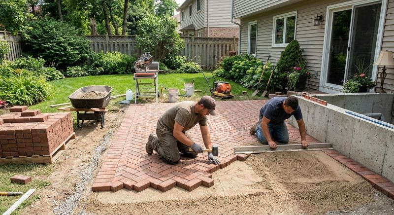 Brick Paving Installation in Thomaston, CT