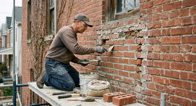 Brick Repair in Suffield, CT