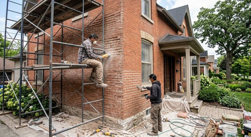 Brick Restoration in Bolton, CT