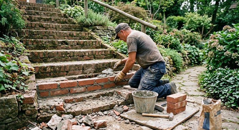 Brick Restoration in Oakville, CT