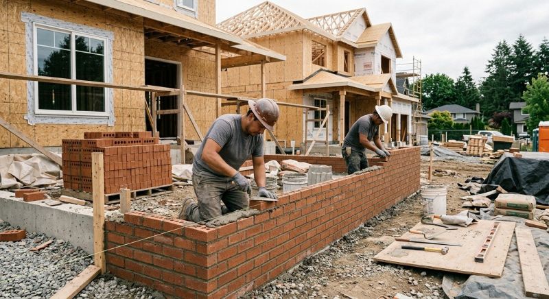 Brick Wall Installation in Berlin, CT