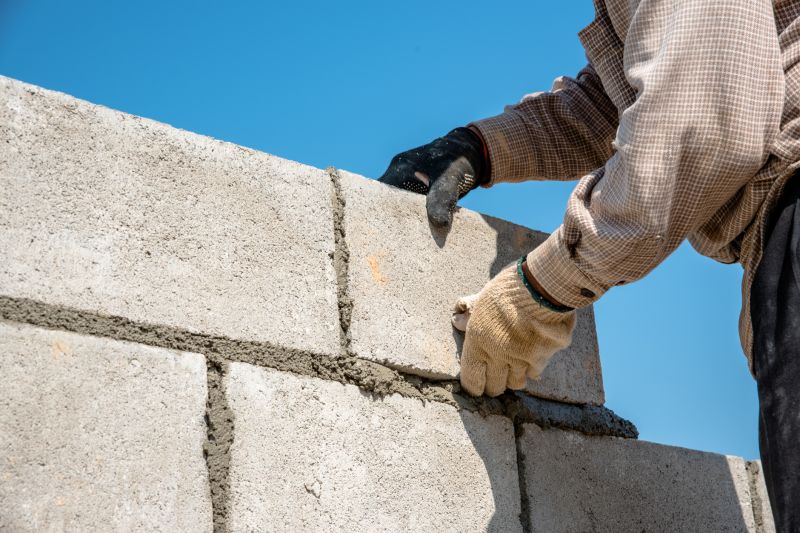Brick Wall Installation in Middlebury, CT