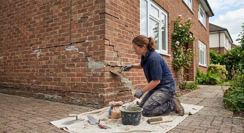 Brick Wall Repair in South Windsor, CT