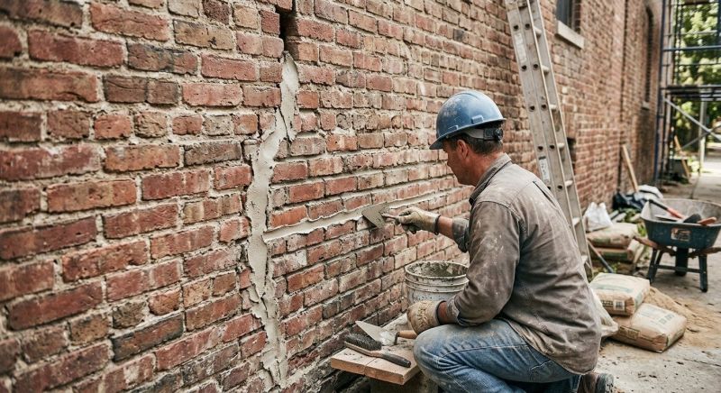 Brick Wall Repair in Southington, CT