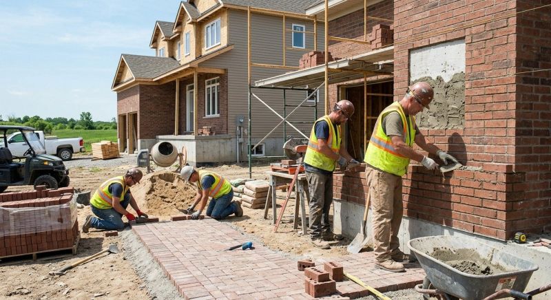 Brickwork Installation in Berlin, CT