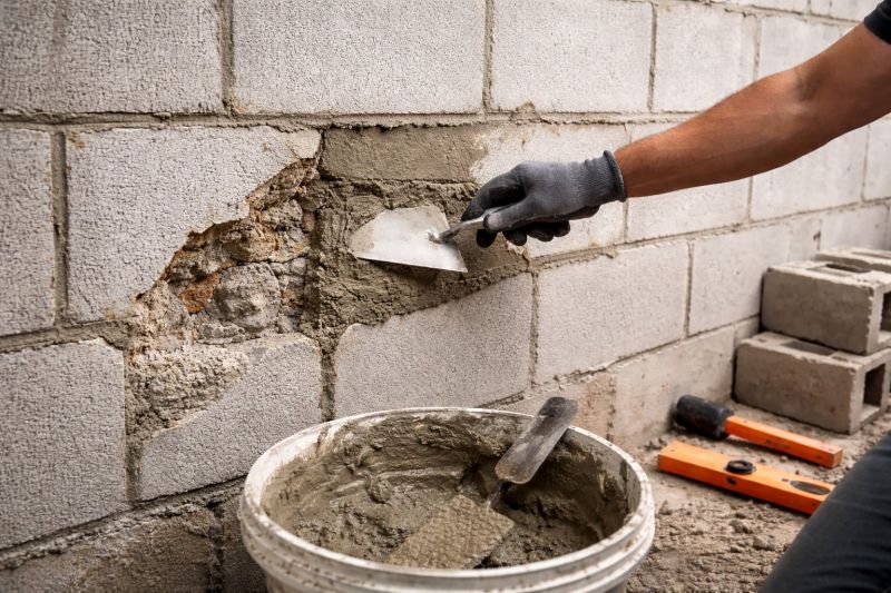 Cinder Block Wall Repair in Thomaston, CT