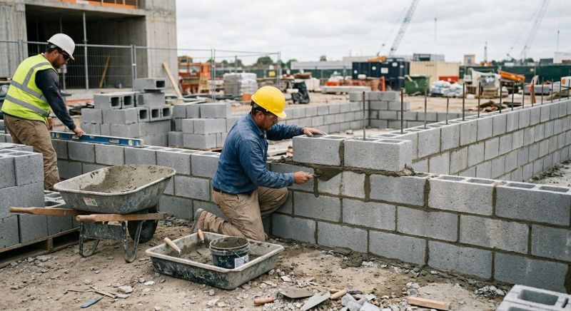 Cinder Blocks Installation in Litchfield, CT
