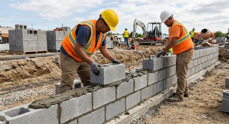Cinder Blocks Installation in Litchfield, CT