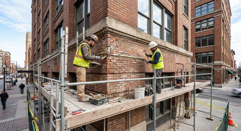 Commercial Masonry Repair in Coventry, CT