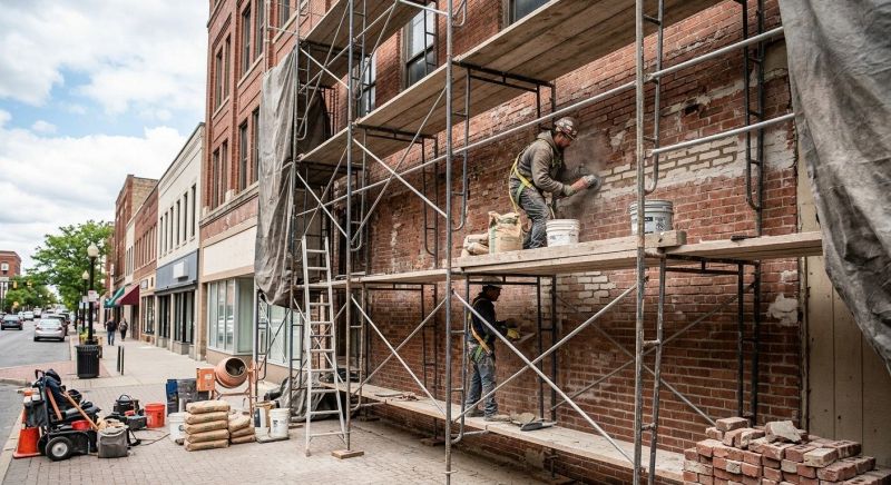 Commercial Masonry Repair in East Hartland, CT