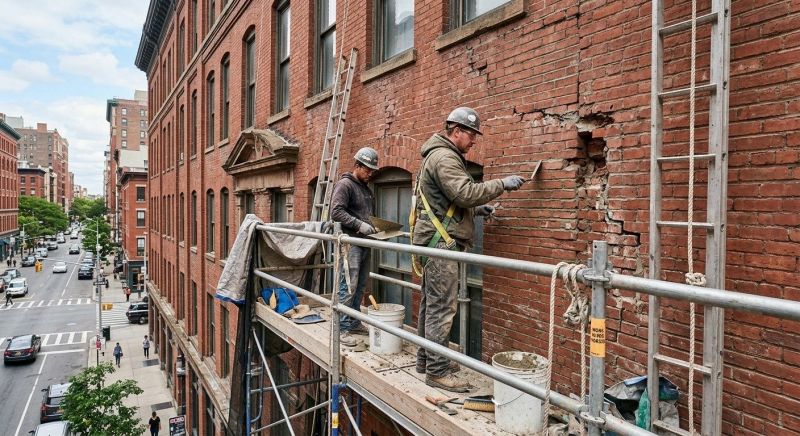 Commercial Masonry Repair in Longmeadow, MA