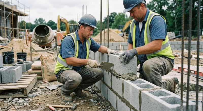 Concrete Blocks Installation in East Hartland, CT