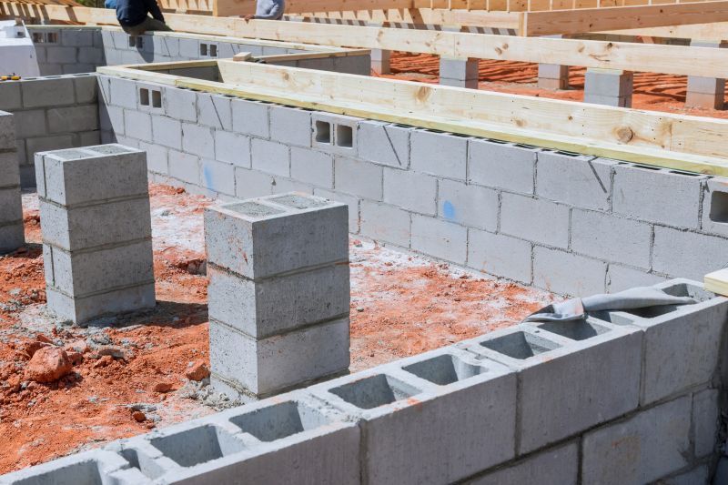 Concrete Blocks Installation in Farmington, CT