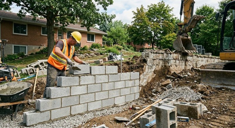 Concrete Blocks Installation in Litchfield County, CT