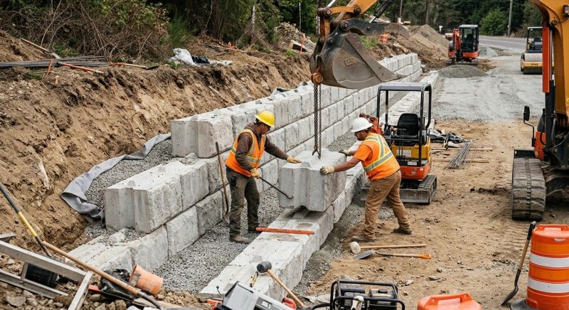Concrete Blocks Installation in Litchfield County, CT