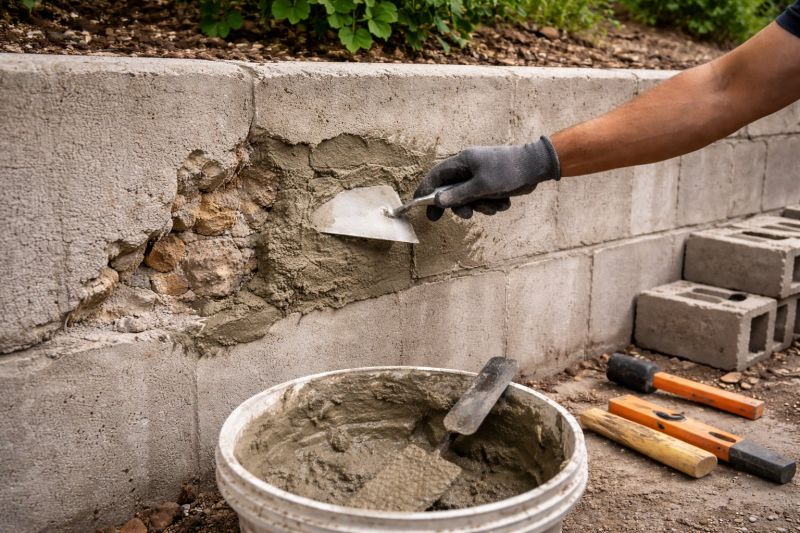 Retaining Wall Repair in Bristol, CT