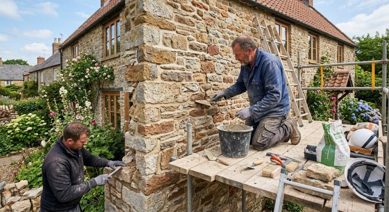 Stone Masonry Repair in Durham, CT