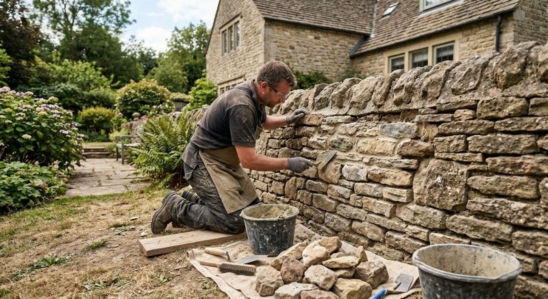 Stone Masonry Repair in Glastonbury, CT