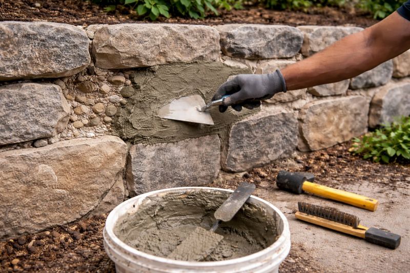 Stone Masonry Repair in West Hartford, CT