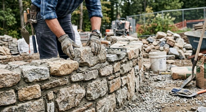 Stonework Installation in Oakville, CT